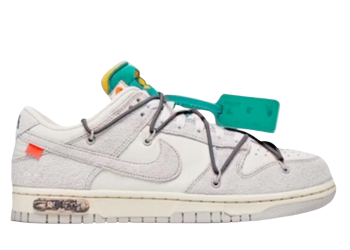 nike dunk off white raffle