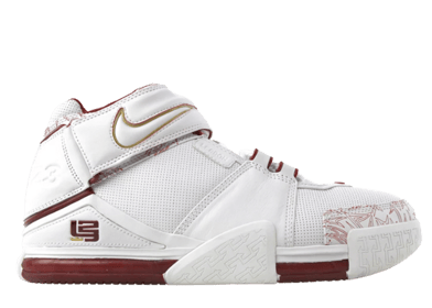 Nike LeBron 2 Chamber of Fear (White Swoosh)