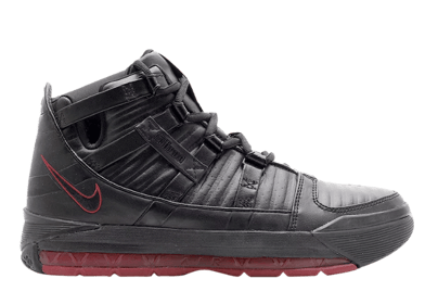 Nike LeBron 3 Black Crimson (GS)