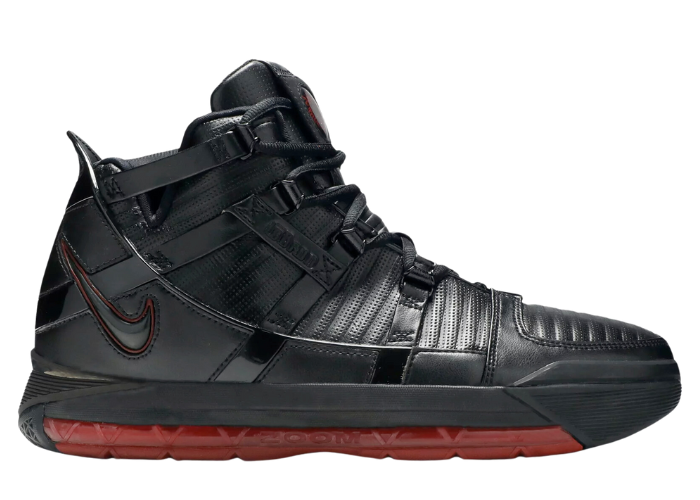 Nike LeBron 3 Black Crimson