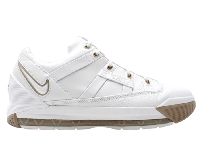 Nike LeBron 3 Low White Khaki