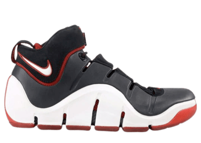 Nike LeBron 4 Black White Red