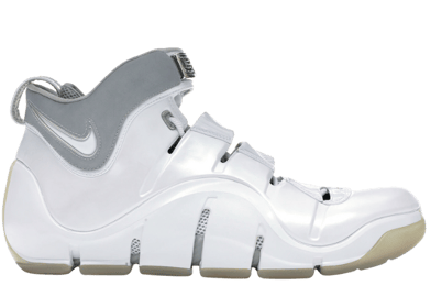 Nike LeBron 4 White Chrome