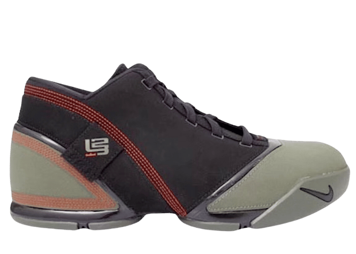 Nike LeBron 5 Black Army Olive