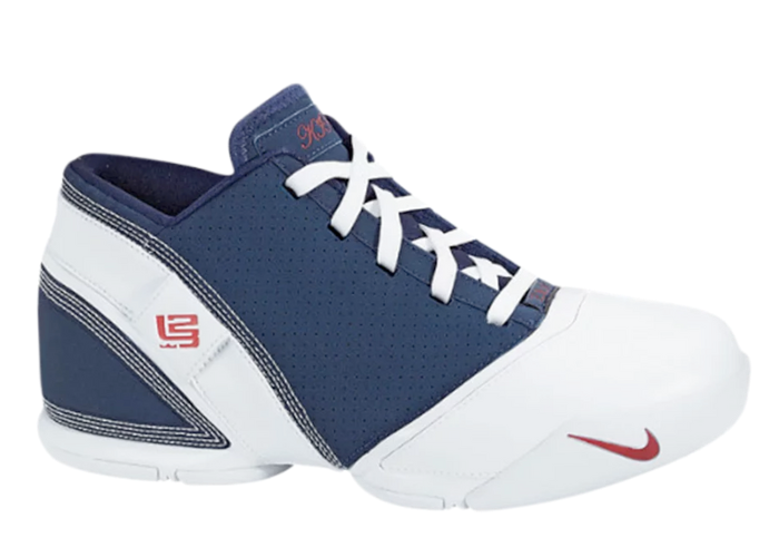 Nike LeBron 5 Low Navy Crimson White