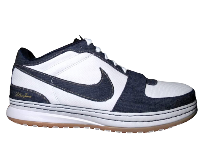 Nike LeBron 6 Low White Midnight Navy