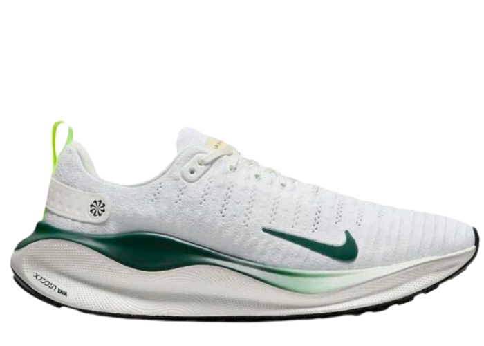 Nike React Infinity Run Flyknit 4 White Volt Green