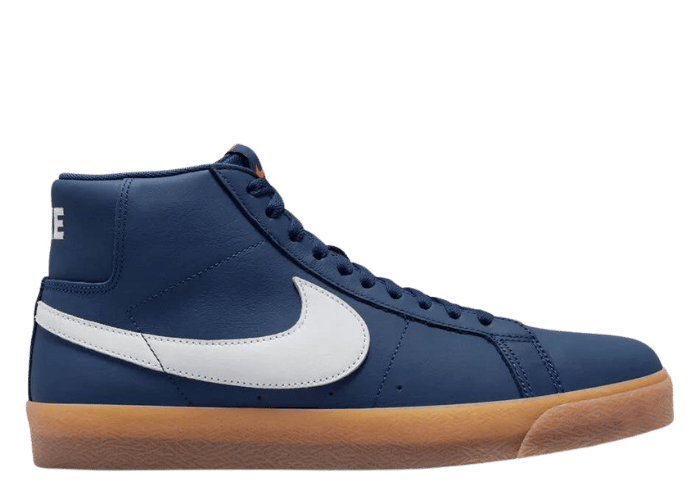Nike SB Zoom Blazer Mid ISO Orange Label Navy Gum