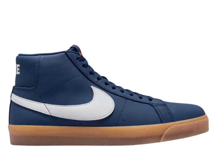 Nike SB Zoom Blazer Mid ISO Orange Label Navy Gum