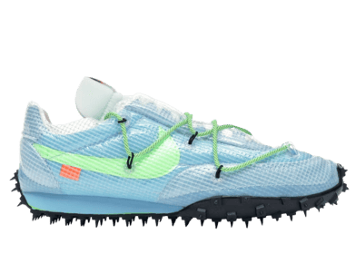 Nike Waffle Racer Off-White Vivid Sky (W)