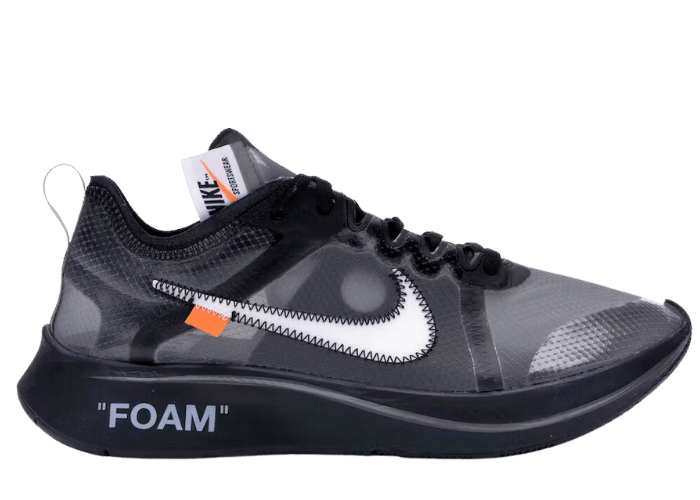 Nike Zoom Fly Off-White Black Silver