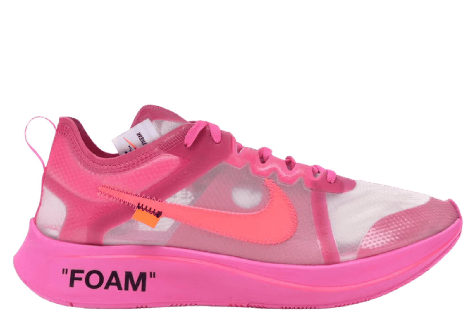 Nike Zoom Fly Off-White Pink AJ4588-600 Raffles Where to Buy