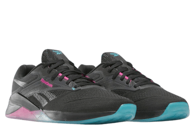 Reebok Nano X4 Black Bold Cyan