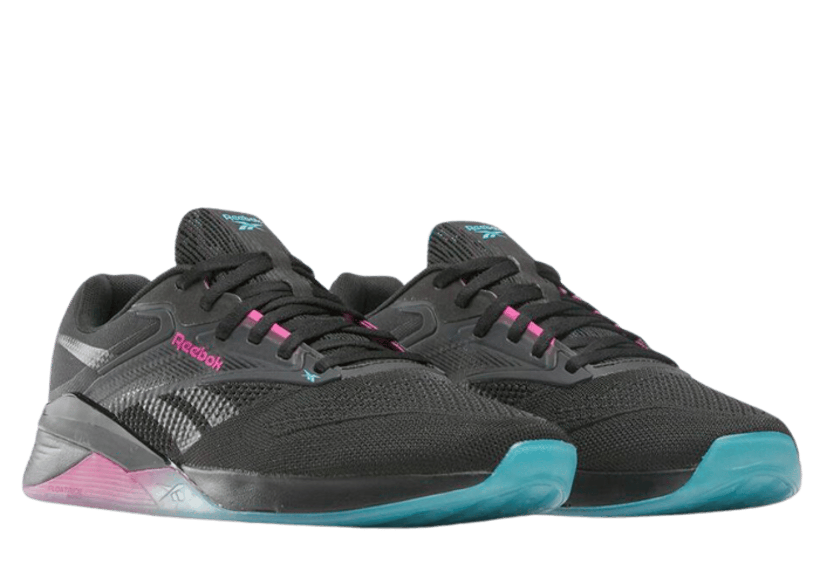 Reebok Nano X4 Black Bold Cyan