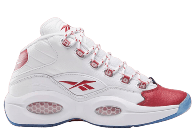 Reebok Question Mid Red Toe