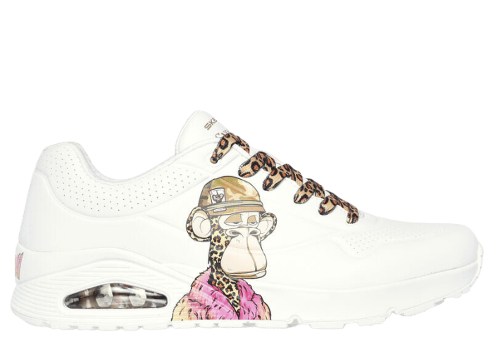 Skechers Snoop Dogg Uno Dr. Bombay White