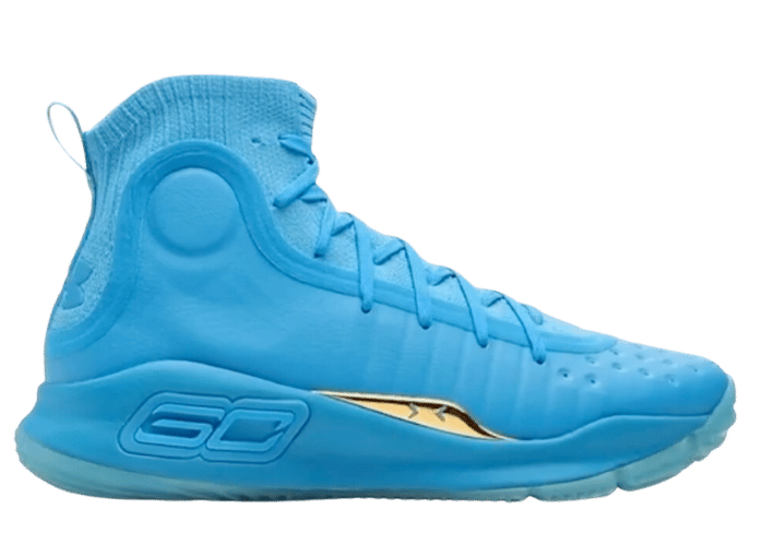 Under Armour Curry 4 Retro Capri Metallic Gold