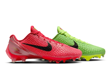 Nike Vapor Edge Kobe 6 SE Mismatch Grinch Cleats