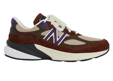 New Balance 990v6 Made in USA Rich Oak Cosmic Grape