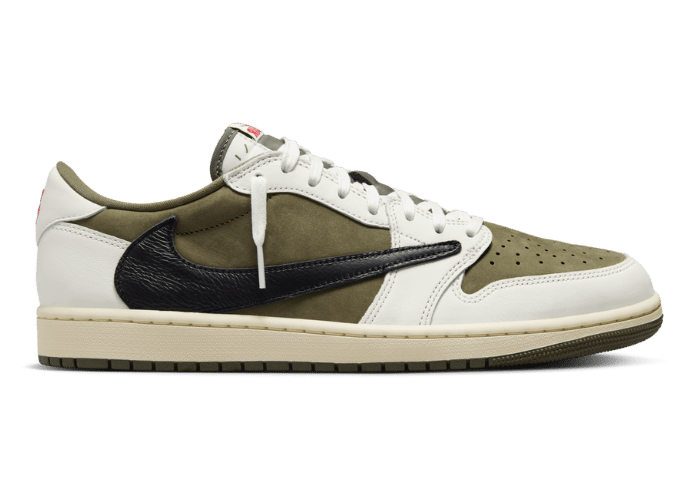 Air Jordan 1 Retro Low OG Travis Scott Medium Olive - DM7866-200