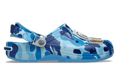 Crocs Classic Clog BAPE ABC Camo Blue