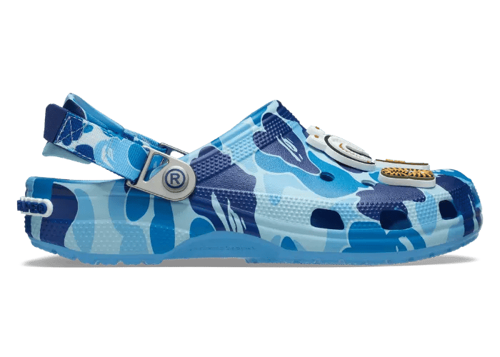Crocs Classic Clog BAPE ABC Camo Blue