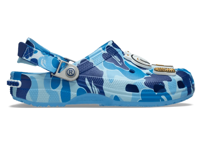 Crocs Classic Clog BAPE ABC Camo Blue