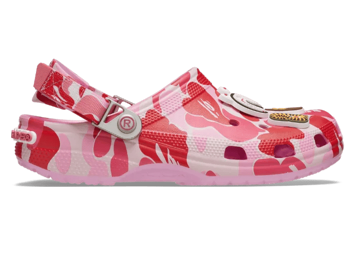 Crocs Classic Clog BAPE ABC Camo Pink