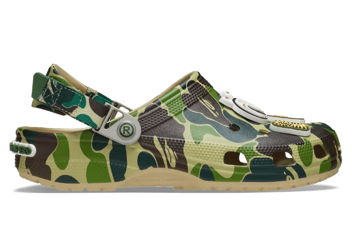 Crocs Classic Clog BAPE ABC Camo Green - 209627-212