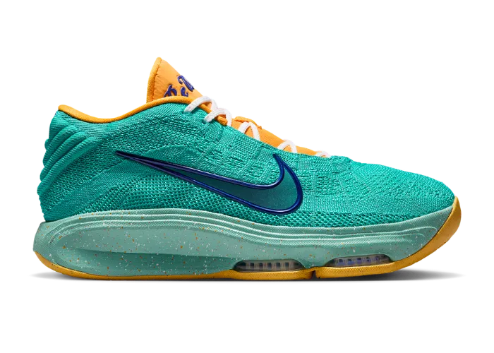 Nike G.T. Hustle 3 Victor Wembanyama Turquoise Yellow IF2520-300 Mens Size 9.5 Buy Nike G.T. Hustle 3  main image 4