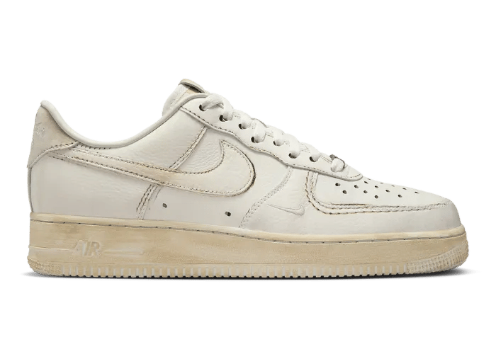Nike Air Force 1 Low .SWOOSH Dirty Triple White