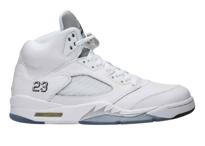 Air Jordan 5 Retro OG White Metallic