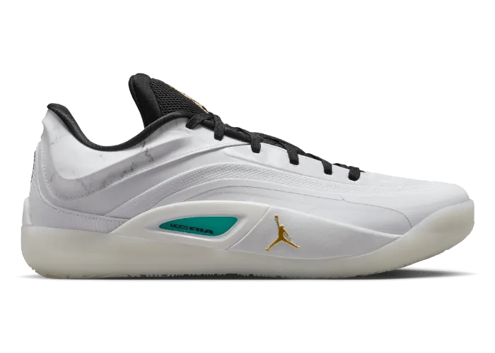 Jordan Zion 4 White Metallic Gold