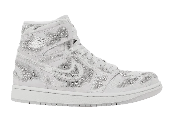 Air Jordan 1 Retro High OG Swarovski Vast Grey (W)