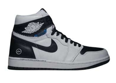 Air Jordan 1 Retro High OG SP Union LA fragment design White Black