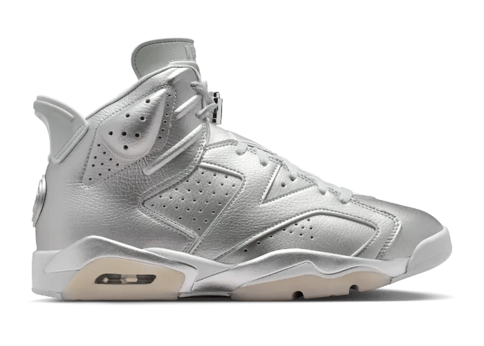Air Jordan 6 Retro PSG Metallic Silver