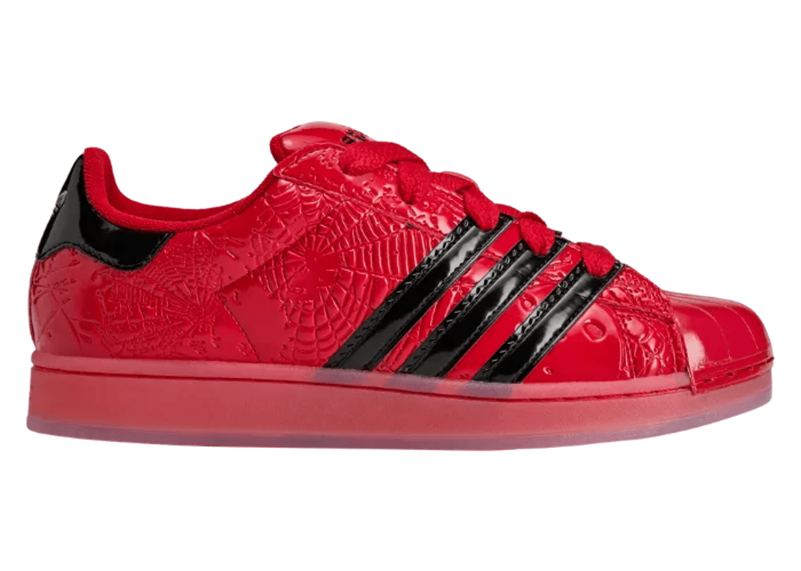 We've Finally Got a Release Date for Young Thug's Red Patent Sp5der x adidas Superstar We've Finally Got a Release Date for Young Thug's Red Patent Sp5der x adidas Superstar