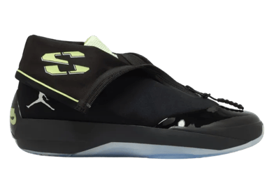 Air Jordan 4028 Black Barely Volt 