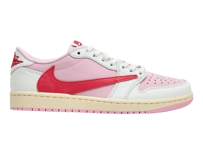 Air Jordan 1 Retro Low OG Travis Scott Sail Tropical Pink