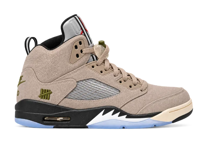 Air Jordan 5 Retro SP Undefeated Moon Fossil