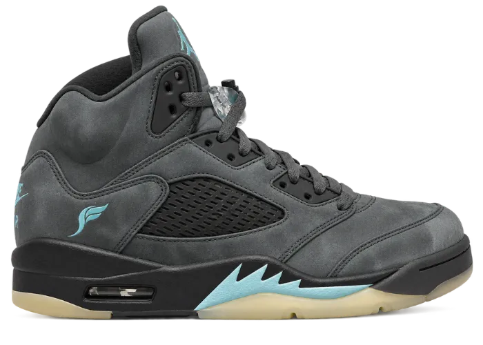 Air Jordan 5 Retro OG SoleFly Black Aurora Green