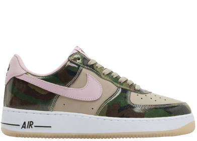 Nike Air Force 1 Low Patent Camo Pink