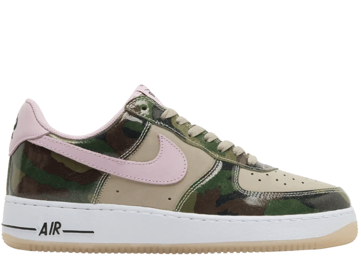 Nike Air Force 1 Low Patent Camo Pink