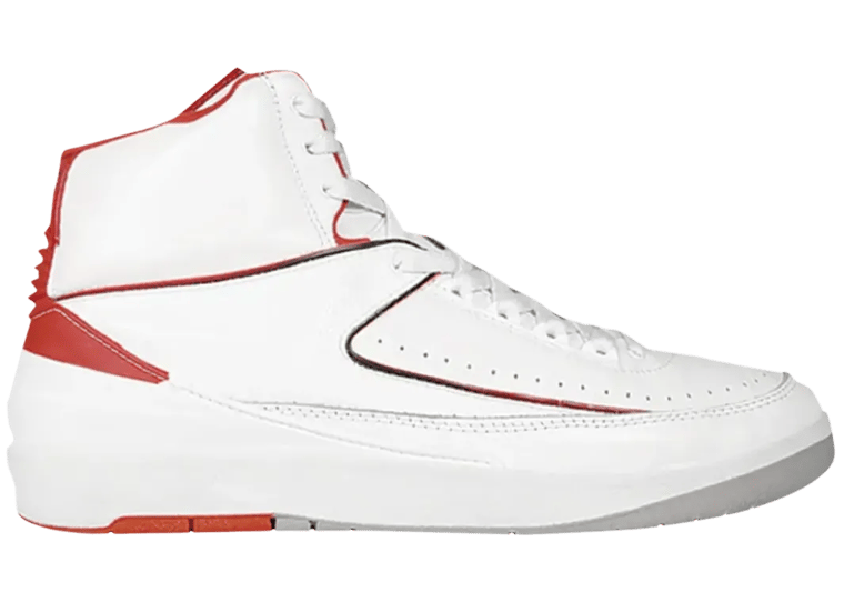 Air Jordan 2 White Red