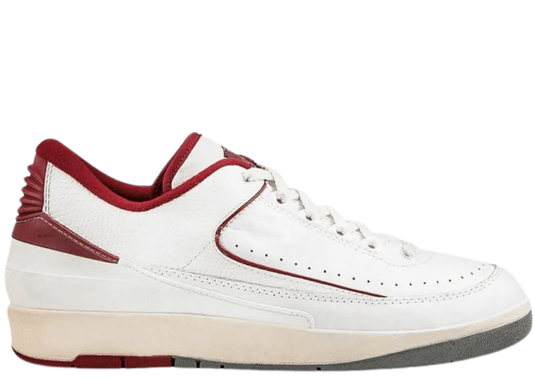 Air Jordan 2 Low White Red