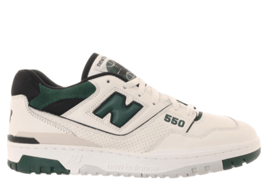 New Balance 550 Off White Pine Green