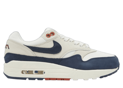 Nike Air Max 1 LX Sail Navy Orange (W)