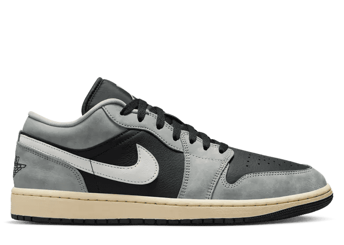 Air Jordan 1 Low Light Smoke Grey Off Noir