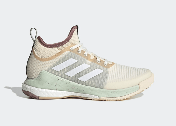 adidas Crazyflight Mid Volleyball Shoes Off White