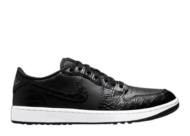 Air Jordan 1 Low Golf Black Croc